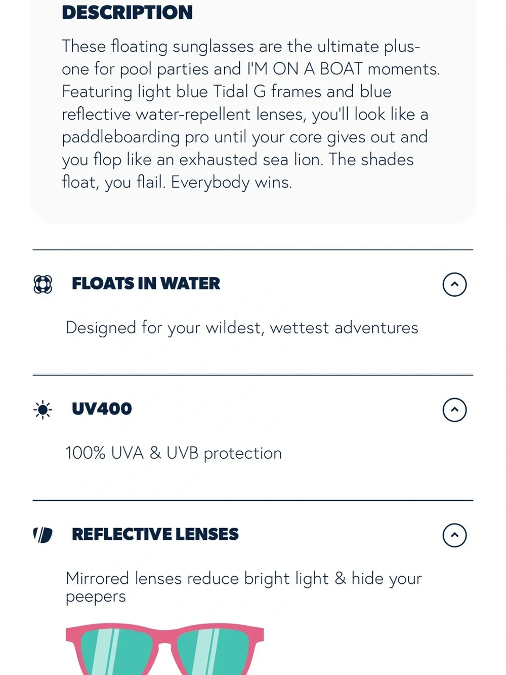 Polarized Light Blue Sunglasses with Mirrored Blue Lenses